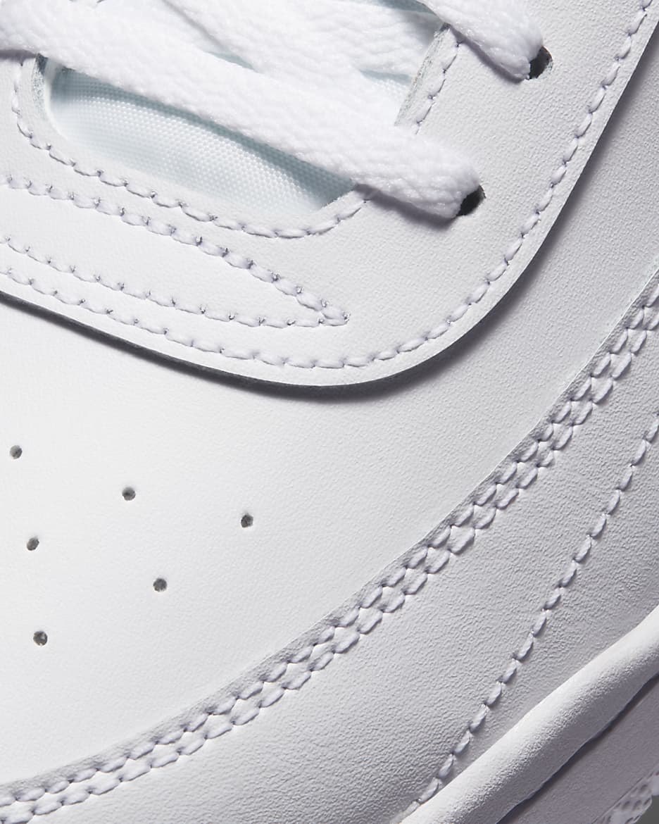Full white nike shoes top